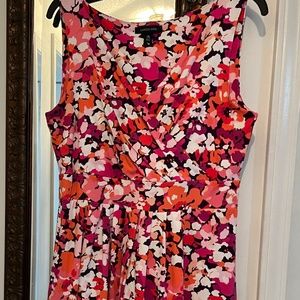 Land’s End floral Dress Med, Lands End Dress Spring, Summer Lands End Dress